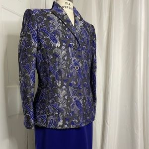 VINTAGE Kasper 2 Piece Skirt Suit